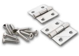 Haspen Kkmoon 2x Edelstahl Scharniere Stossscharniere Ss Turbeschlage Hohe Qualitat Scharnier Mobel Scharniere Fur Schrank Schmuckschatulle Schrank Baumarkt Cerocero Mx