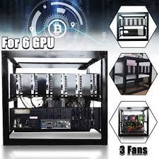 Demuro 29 april 2021 with crypto fever still in full flow, these are the best mining rigs. Diy Miner Mining Case Open Air Frame Mining Miner Rig Case W 3x Fans For 6 Gpu Eth Btc Ethereum Sale Banggood Com Sold Out Arrival Notice