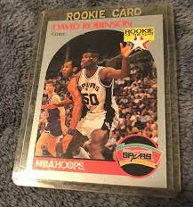 (born november 26, 1969) is an american former professional basketball player who played for the seattle supersonics, cleveland cavaliers, portland trail blazers. 1988 89 Nba Hoops Basketball David Robinson Rookie Card 270 Spurs Center Nm Basketball Cards Spurs Basketball Cards