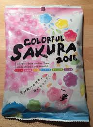Colorful Sakura Candy Hard Candy 5 Flavors Japan Kanro Japanese Candy Snacks Hard Candy Flavors
