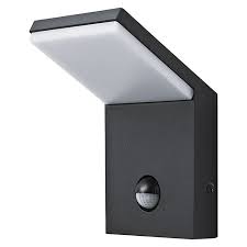 starlux sensor led aussenwandleuchte genova 9 5 w warmweiss ip54 aussenwandleuchte eingangsbeleuchtung aussenleuchten