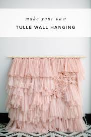 Purplefr3ak48 added diy tulle flower fairy lights to pretty things 01 sep 22:36; Diy Tulle Wall Hanging Ruffled