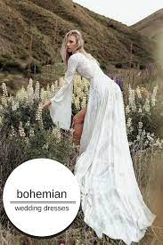 The Most Romantic Bohemian Lace Wedding Dresses You Will Fall In Love With Bohemian Wedding Dress Lace Bohemian Wedding Dresses Wedding Dresses