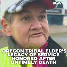 🕊️ On the eve of Christmas, KGW takes a moment to honor the incredible  spirit of Veronica Gaston (1969-2024), a beloved Oregon tribal elder of the  Confederated Tribes of Grand Ronde who