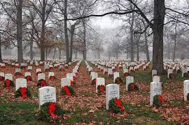 Christmas Wreaths At Arlington National Cemetery Arlington National Cemetery National Cemetery Wreaths Across America