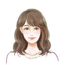 顔タイプ診断 似合わせ眉 フェミニンタイプは巻き髪と大ぶりのアクセサリーでさらに華やかに 丸みのある長眉で女性美がさらに引き立つ カラダネ 顔 タイプ 診断 顔 診断 フェミニン 髪型