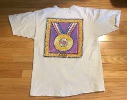 Hard rock cafe vienna tee shirt red size xxl. Vintage Hard Rock Cafe Atlanta 1996 Olympics Gold Medal T Shirt Sizing In Pics Ebay