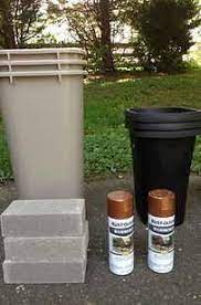 33 Ways Spray Paint Can Make Your Stuff Look More Expensive Large Outdoor Planters Spray Paint Cans Looking Glass Spray Paint