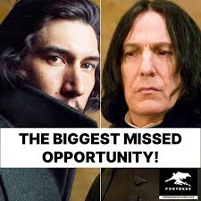 This was my pick for Severus Snape!
