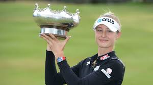 Nelly korda, of the united states, applies sunscreen during a practice round prior to the women's golf event at the 2020 summer olympics, monday, aug. Lpga Tour Nelly Korda Siegt Setzt Familientradition Fort