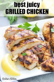 A Simple Marinade And Easy Tips For Grilling Makes This Easy Grilled Chicken Recipe T Grilled Chicken Recipes Easy Grilled Chicken Recipes Easy Grilled Chicken