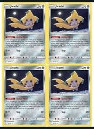 Jan 30, 2021 · furthermore, these cards have the ability to attack during the very turn that they have evolved, unlike mega cards. 4x Jirachi Team Up 99 181 Non Holo Stellar Wish Nm M Pokemon Card Ebay
