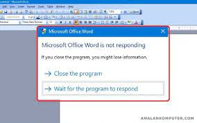  saya tahu versi yang saya inginkan. Penyebab Dan Mengatasi Microsoft Word 2016 2010 Not Responding Trik Tips Komputer Laptop 2021