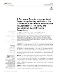 Parasoft c/c++test enables users to comprehensively test their c and c++. Pdf A Review Of Countermovement And Squat Jump Testing Methods In The Context Of Public Health Examination In Adolescence Reliability And Feasibility Of Current Testing Procedures
