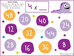 3 groups of fish 1 pg. 12 Free Multiplication Games For Kids