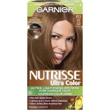 Garnier Nutrisse Ultra Color Nourishing Hair Color Creme B3 Golden Brown 1 Kit Walmart Com In 2020 Hair Color Nourishing Hair Box Hair Dye