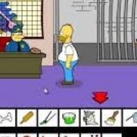 The horrible pigsaw is already here and he has kidnapped the whole family. Homer Simpson Saw Game