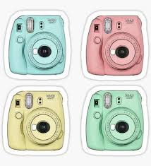 Camera Aesthetic Di 2020 Stiker Macbook Gambar Realistis Tumblr Lucu