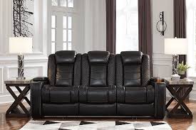 The skempton counter height table and bar stool set invites you to raise the bar on small space living. Party Time Dual Power Reclining Sofa Ashley Furniture Homestore