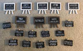Bridal Shower Wedding Shower Food Label Name Tags Wedding Shower Food Fruit Party Bridal Shower Food