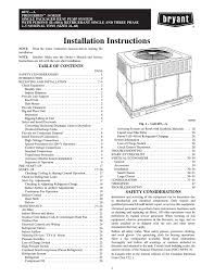 Bryant legacy 5 ton, 14 seer air conditioner. Bryant 591b Air Conditioner User Manual Manualzz
