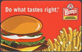 This card is not valid on parties. Gift Card Food Wendy S United States Of America Wendy S Col Us Wendy S 001c