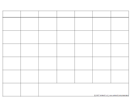 Blank Calendar Template Free Printable Blank Calendars By