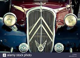 Old Car Front View On Grill And Headlights Stock Photo Royalty Car Front Stock Photos Photo