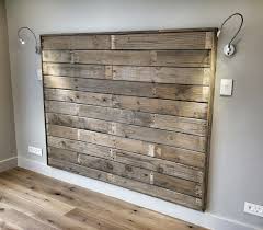Apple Crate Plank Headboard Wood Planked Headboard Diy Bed Headboard Plank Headboard