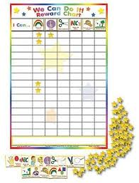 preschool class milestones chart incentive reward job