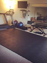 Fatigue Floor Tile Aerobic Staylock Bump Top In 2020 Home Gym Flooring Rubber Floor Tiles Gym Flooring Rubber