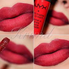 Nyx Slim Lipliner In Black Berry And Nyx Soft Matte Lipcream In Monte Carlo Matte Lip Cream Soft Matte Lip Cream Lip Cream