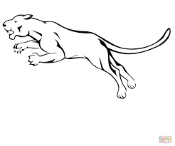 Download and print these black panther marvel coloring pages for free. Black Jaguar Coloring Page Free Coloring Library