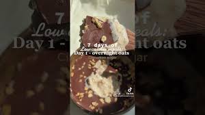 They will be ready to eat in the morning. Low Calories Meals Overnight Oats Tiktok Veera Youtube