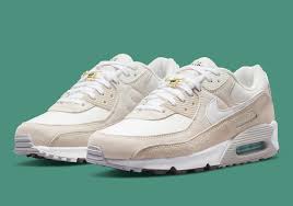 Air max shoes are identified by their midsoles incorporating flexible urethane pouches filled with pressurized gas, visible from the exterior of the shoe and intended to provide cushioning underfoot. Nike Air Max 90 First Use Db0636 100 Sneakernews Com