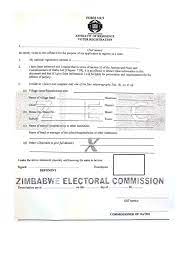 Free baby shower templates for microsoft word; Zimbabwe Proof Of Residence Vr1 Vr9 Affidavit Forms