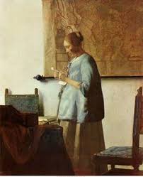 Jan Vermeer S Woman In Blue Reading A Letter Of 1662 Freshness Cleanliness All Qualities Of Dutch 17th Century Vermeer Paintings Johannes Vermeer Vermeer