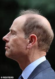 Prince Edward says 'men aren't doing a very good job at the moment' and the  'world is not in a happy place' during two-day visit to South Africa