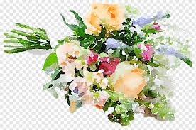 Nine composed bouquets in this. Watercolour Flowers Flower Bouquet Cut Flowers Floral Design Watercolor Flower Watercolor Painting Leaf Vegetable Flower Arranging Png Pngwing