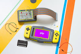 Maybe you would like to learn more about one of these? Handheld Computer Teaches Kids To Code Games Like Snake And Pac Man Design Week