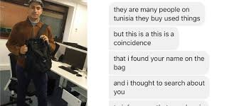 Secondhand definition, not directly known or experienced; What I Learned About My Donated Stuff After I Got A Facebook Message From Tunisia
