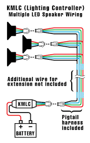 Kicker wiring subwoofer 4ohms dvc to 2ohms or 8ohms. Kicker Kmlc Led Lighting Remote