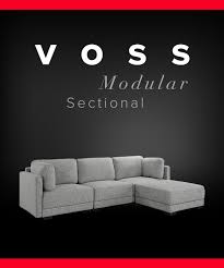 Alexis velvet dining chair, navy, set of 2. Sofamania Modular Configurable Voss Sectional Sofa Sofamania Com Milled