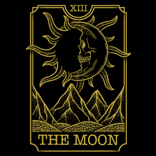 Check spelling or type a new query. The Moon Tarot Card Shirt