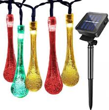 Maybe you would like to learn more about one of these? Epyz Solar Lamp For Home String Lights 30 Led Decorative Lighting Crystal Water Drop For Garden Home Patio Lawn Party Holiday Indoor Outdoor Party Decorations Waterproof 20ft Multi Color Solar Light Set Price In