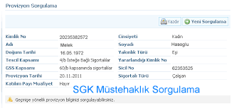 Jun 22, 2021 · anadolu ticaretinin tarihi bir kavramı olan 'ahiliğin' ne anlama geldiği merak ediliyor. Sgk Mustehaklik Sorgulama Ssk Ve Sgk