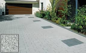 Birkenmeier Pave Beton La Linia Granit Blanc Grenaille 20x20 Cm Ep 6 Cm Point P