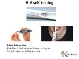 No hiv test is easier or more accurate. Hiv Self Testing