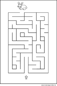 Labyrinth Bild Ratsel Fur Kinder Zum Ausdrucken