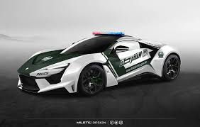 W Motors Fenyr Supersport To Join Dubai Police Cars Force Police Cars Cool Sports Cars Police